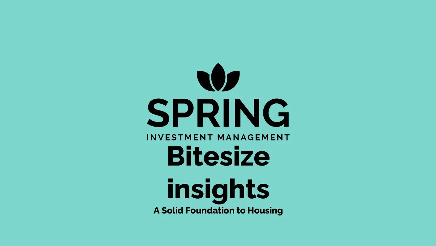 A Solid Foundation to Housing