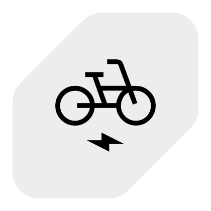 mid-drive bike icon
