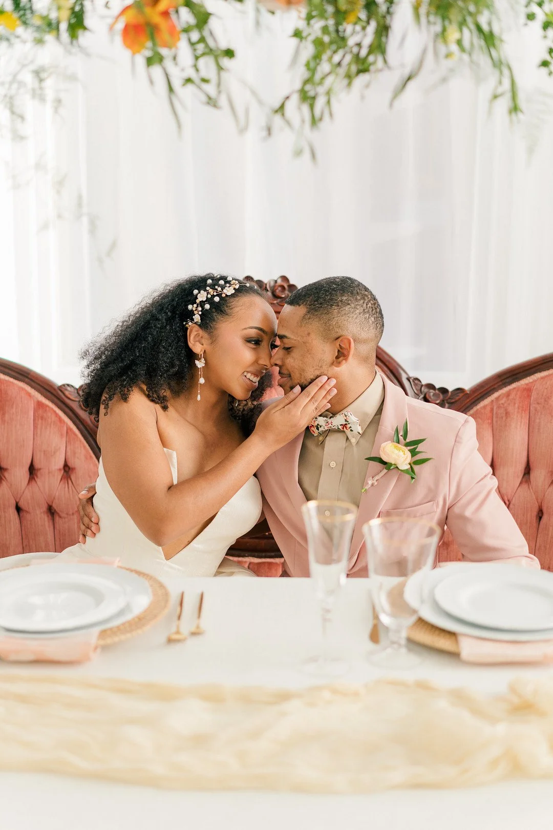 Perfect Peach Spring Soiree with Period Architecture and Hanging Florals_Photography by Jo LLC_staunton-studio-wedding-477_low.jpg