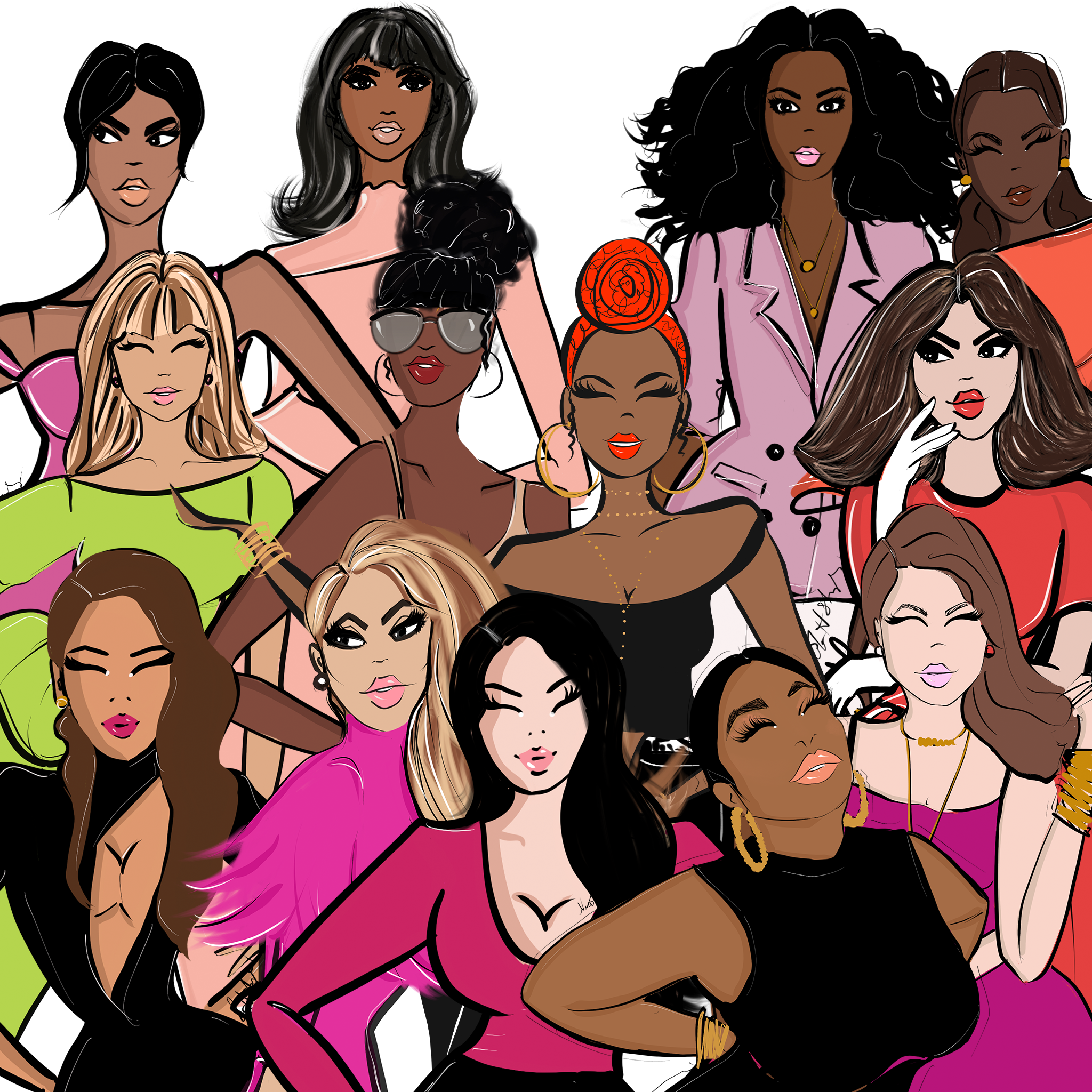 The Feisty Gals: Bold Art for Strong Women
Meet The Feisty Gals—a collection of bold, unapologetic women who aren’t afraid to speak their minds and live on their terms. 

With hands planted firmly on hips and eyebrows raised in that unmistakable “try