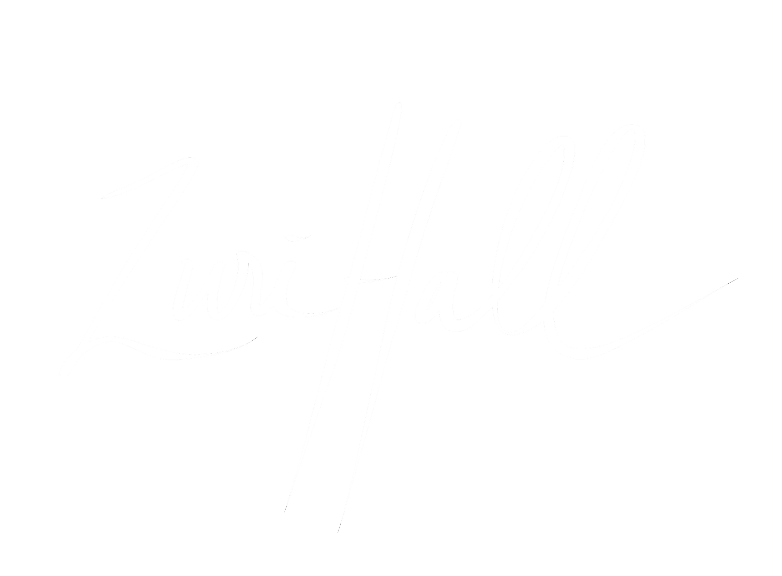 Stylized white text on black background that says "ZwiHall" with a golden outline