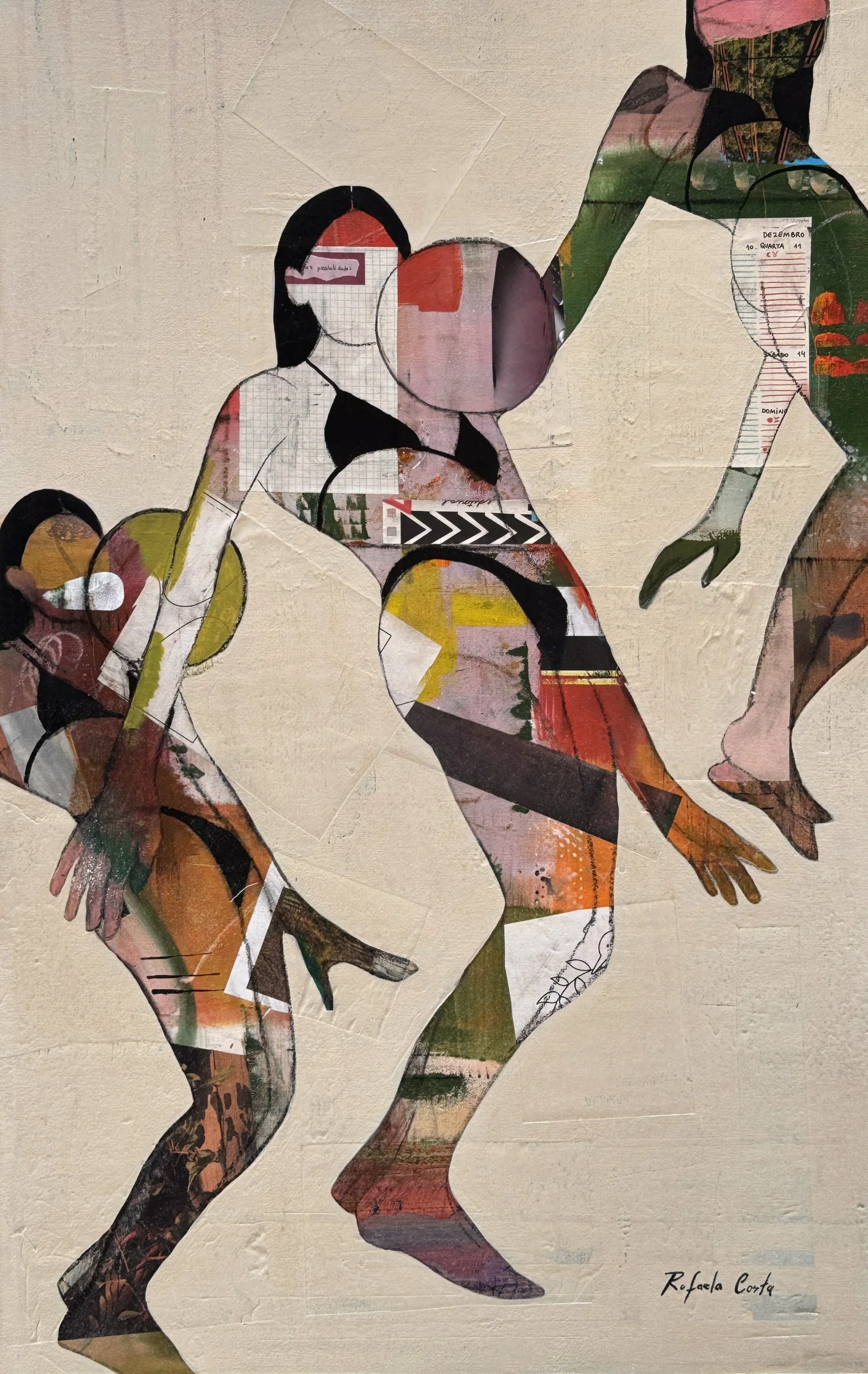 Rafaela Costa- Kaleidoscope, 2026
Acrylic on canvas
38”x24”