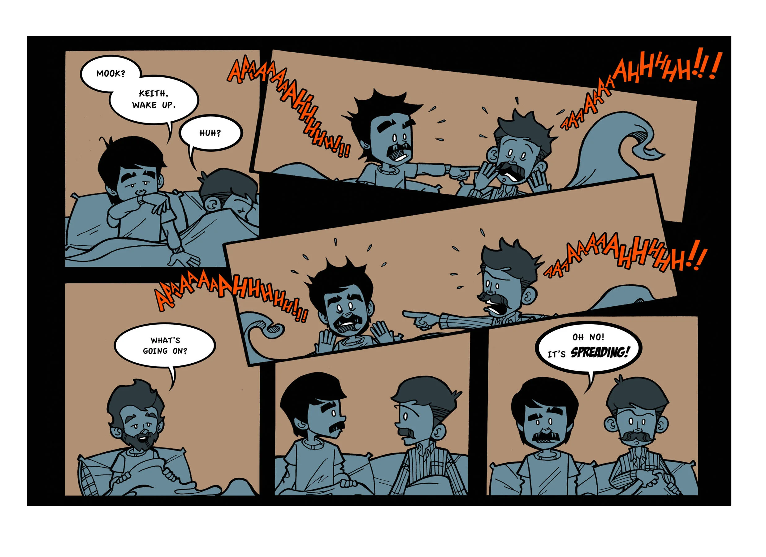 THE HAUNTED MUSTACHE!