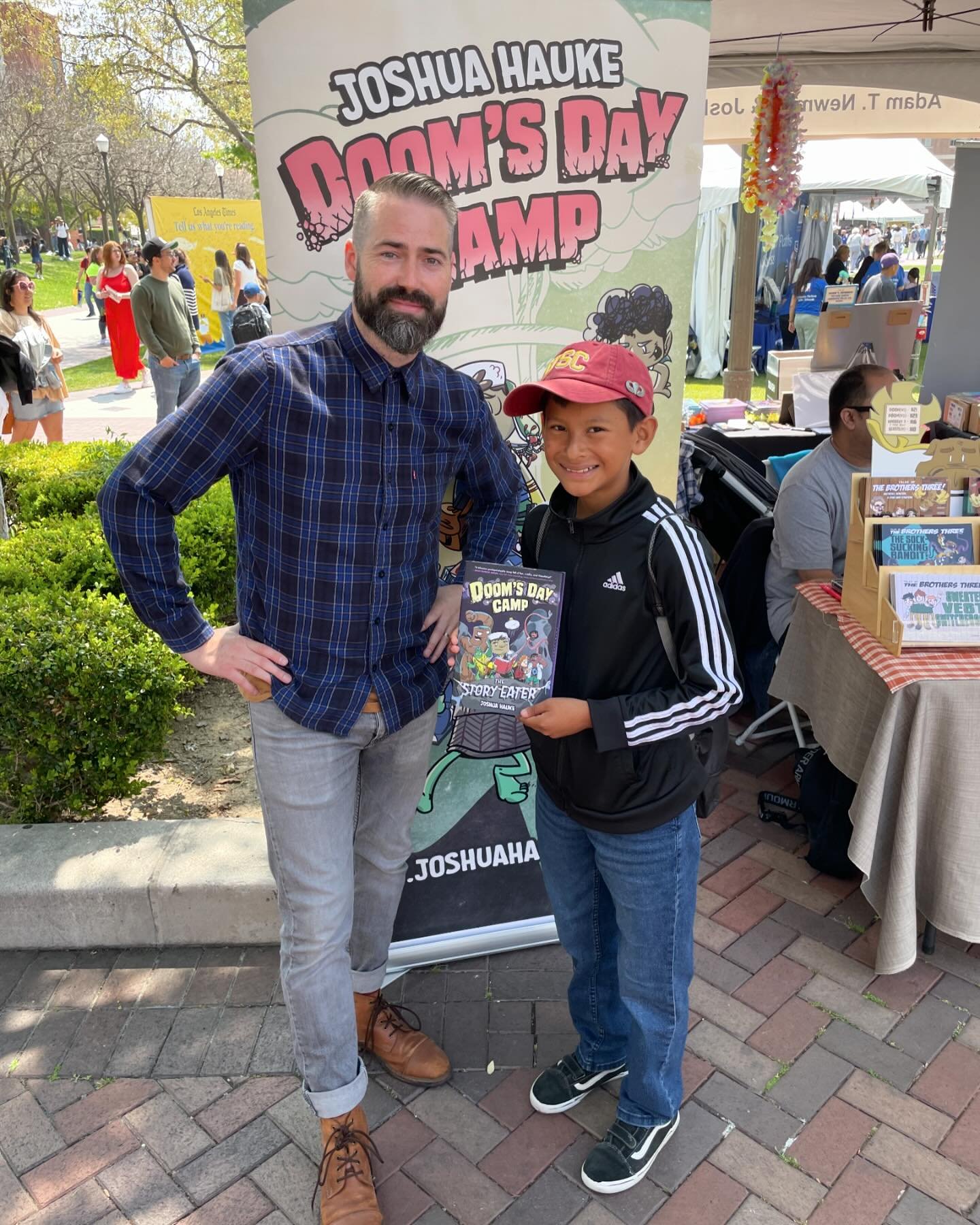 A few more from the first day of the festivities of @latimesfob. 

#latimesfestivalofbooks #bookfestival #bookfair