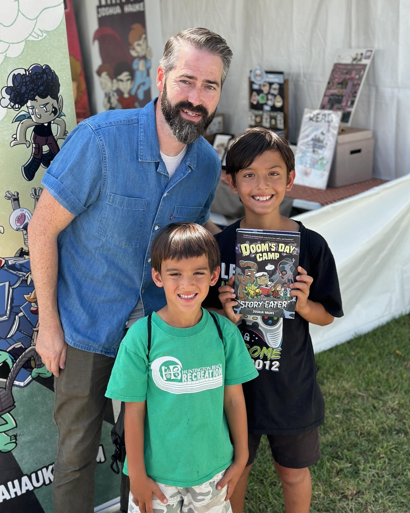 @occhildrensbookfest was yesterday and we couldn&rsquo;t have asked for nicer day. So great to see all of you who turned out for event. Can&rsquo;t wait to do it again next year. 

#occhildrensbookfestival #bookfestival #authorevent #bookfair #orange