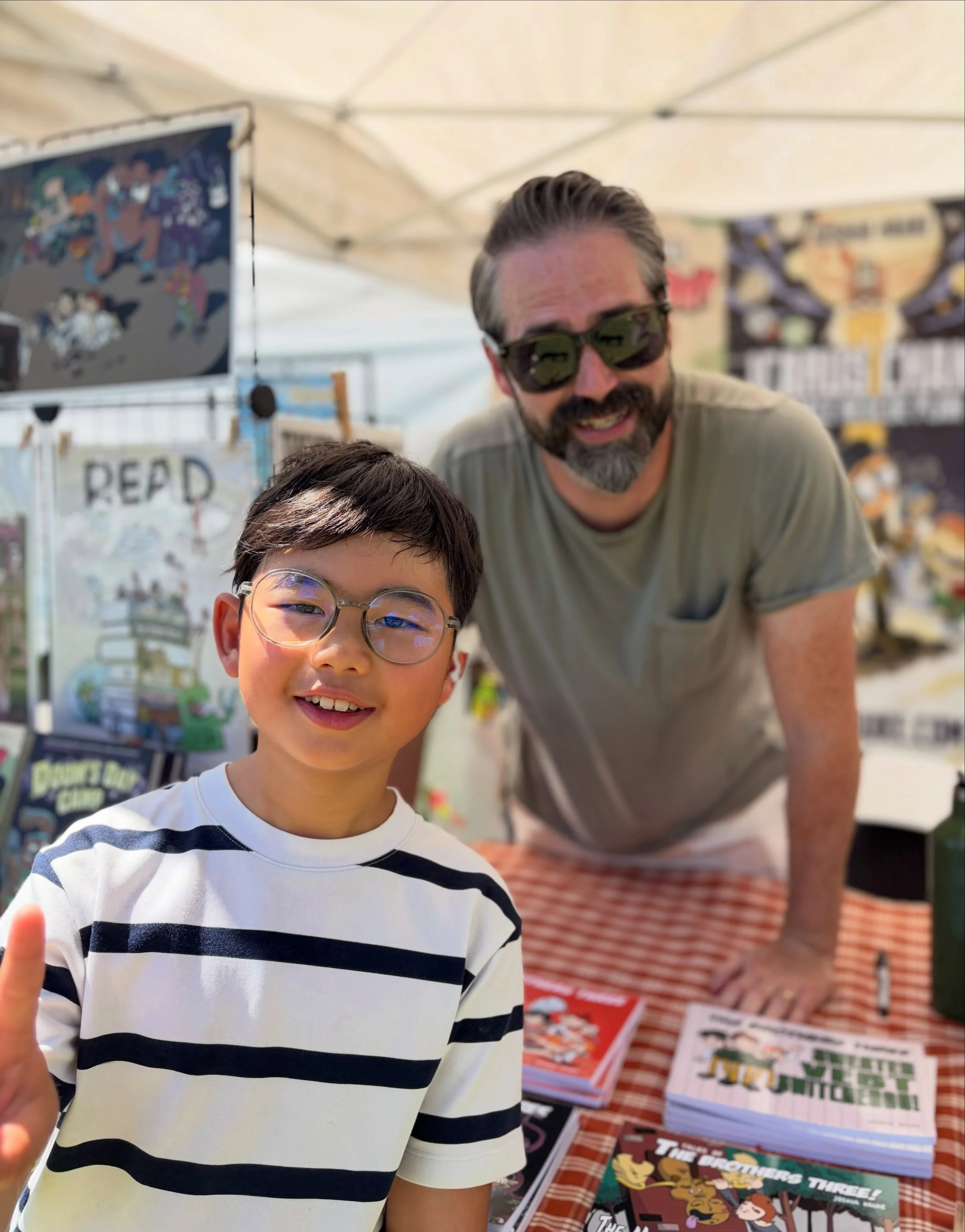 @lakidsbookfestival was yesterday and if you weren&rsquo;t there, then boy you missed out. Big thanks to everyone who came, especially to those of you came out to see me, or picked up one of my book. Fingers crossed next year it&rsquo;ll be a little 