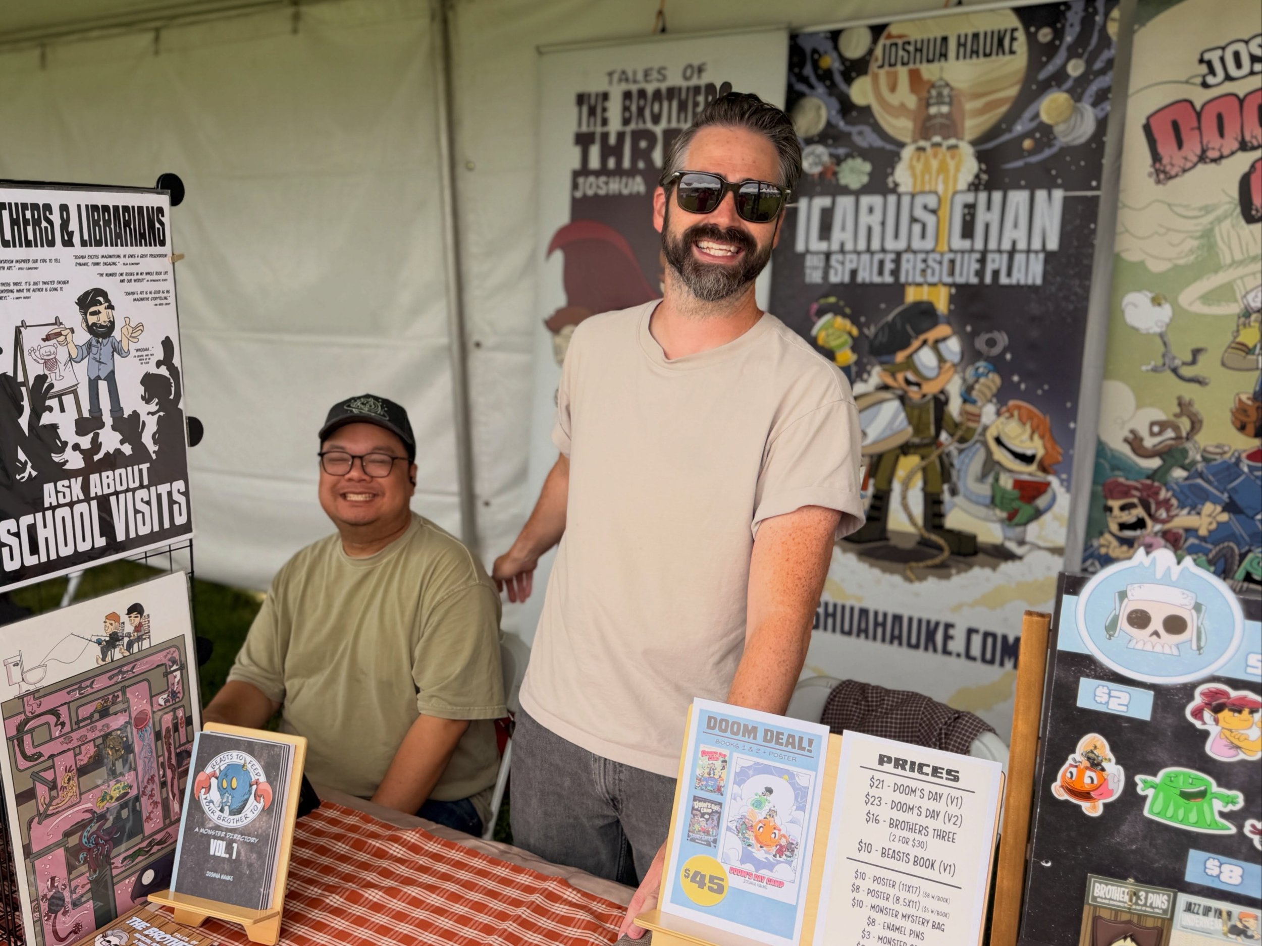 It was another great @occhildrensbookfest. With so many awesome authors and readers all in one place I knew it was bound to be a good time, but  I forgot how much I missed it until I was there. 

#bookfestival #kidsbooks #orangecounty #bookfair