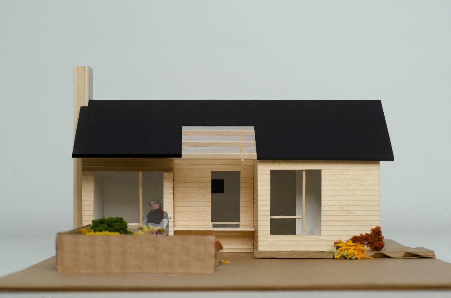 Our firm is working on a small modular accessible house that is under 400 s.f. #accessibility#small houses #folding millwork#Annapolis Valley#wood models
