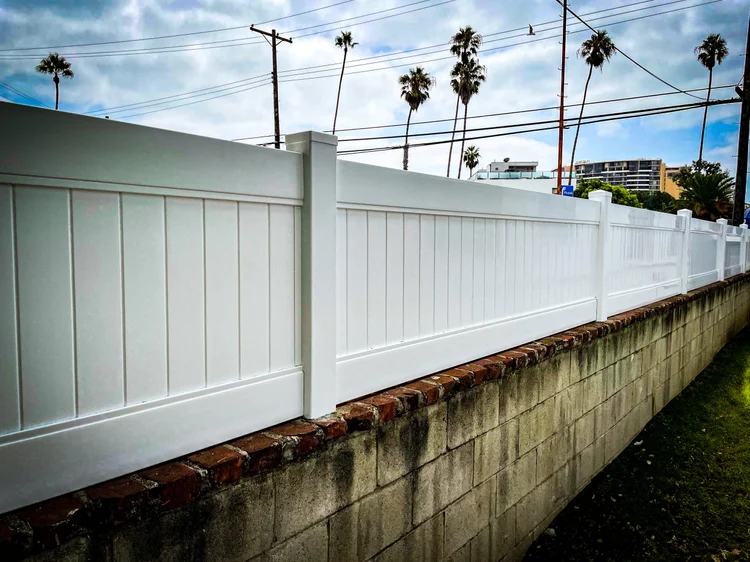 Wall Topper Vinyl fence photo 8