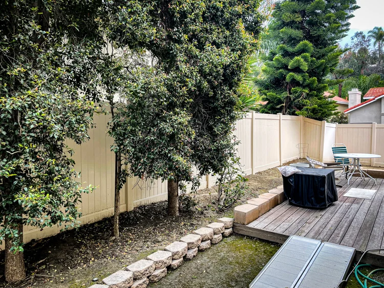 White Full Privacy Vinyl fence photo 13