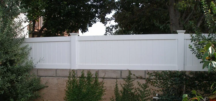Wall Topper Vinyl fence photo 11