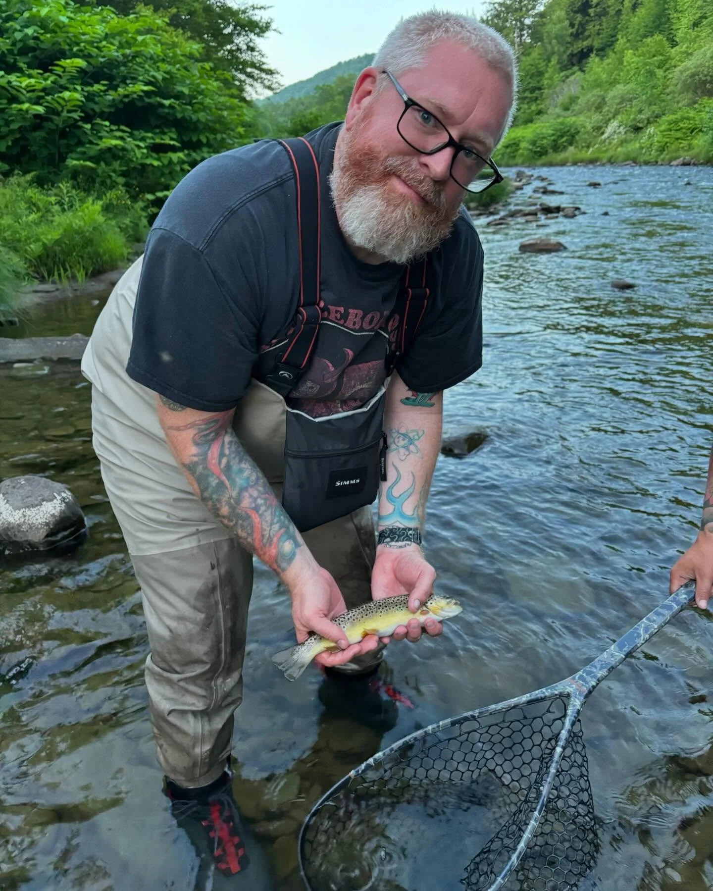 A couple of months ago, we took Veterans and Gold Star Family members on an incredible fly fishing retreat.  As always, thank you to Jim and friends @trouttownflies for their hospitality and professional guidance during the days.  Until next time, 🍻