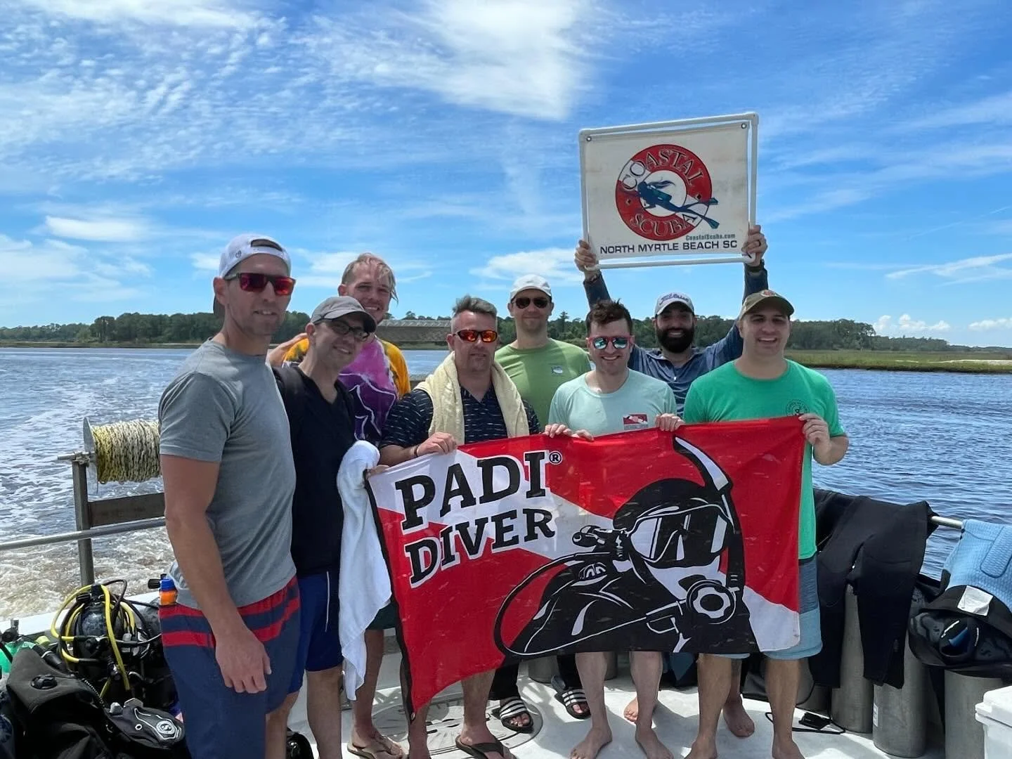 What an incredible start to our 2024 retreat initiative.  We took a group of Gold Star Families and Veterans to become PADI Scuba Certified in Myrtle Beach, SC.  We are so grateful for the bonds we build with our community on these retreats.

A huge 