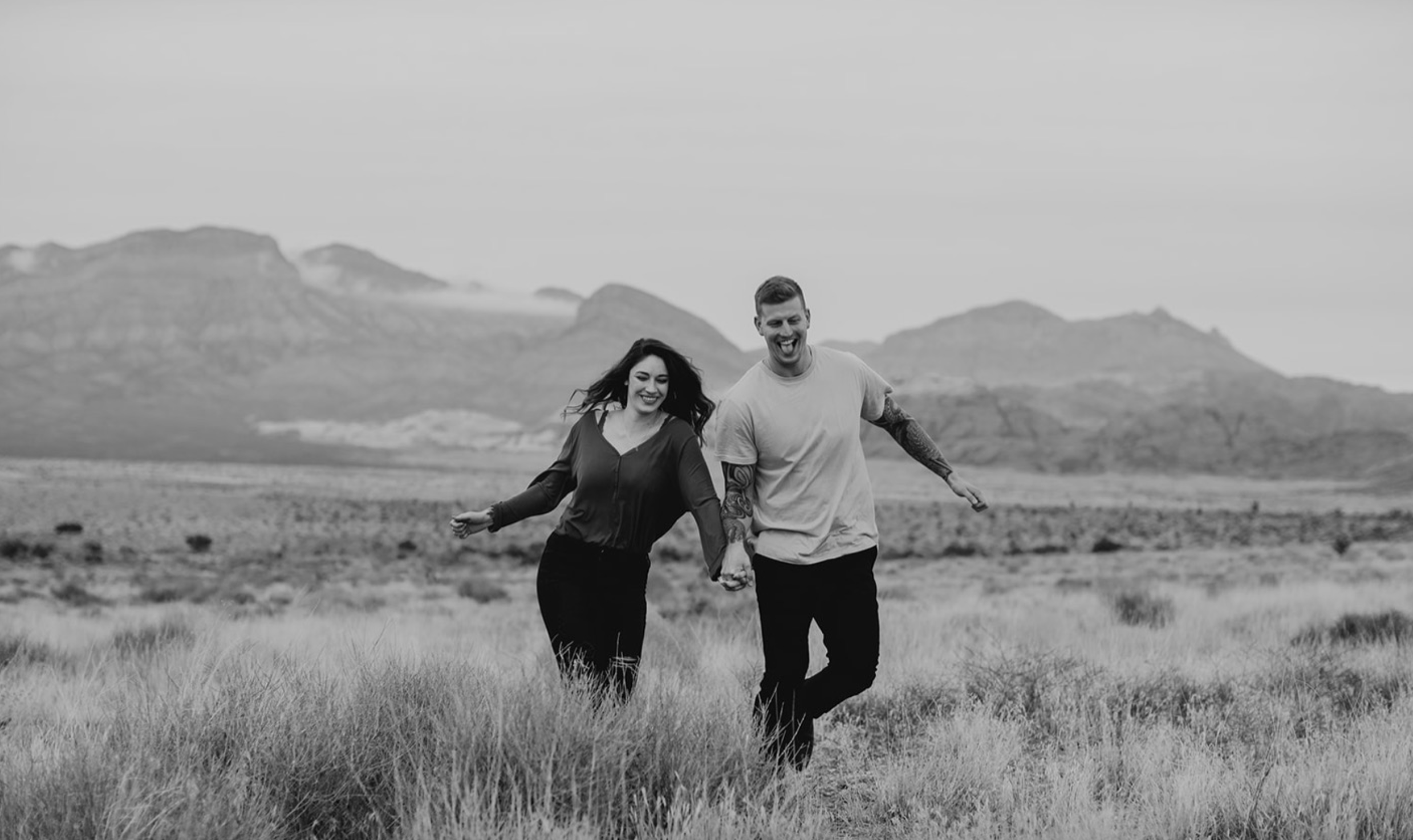Cloudy Red Rock Engagements