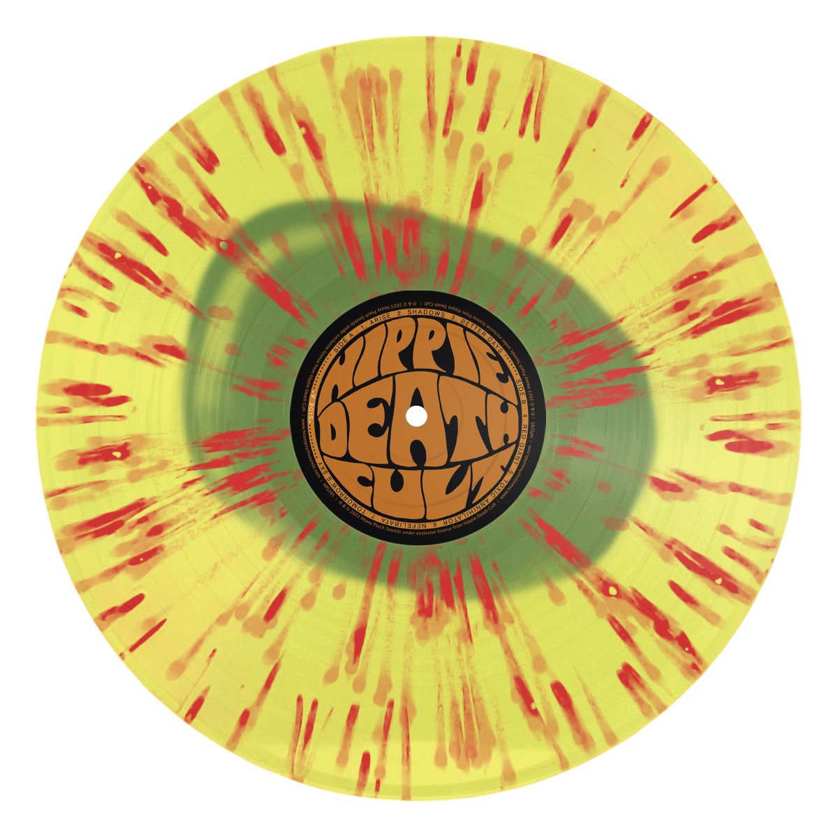 COLOR IN COLOR YELLOW TRANSP.BACK. BLOB IN GREEN + HEAVY SPLATTER IN RED VINYL.jpg