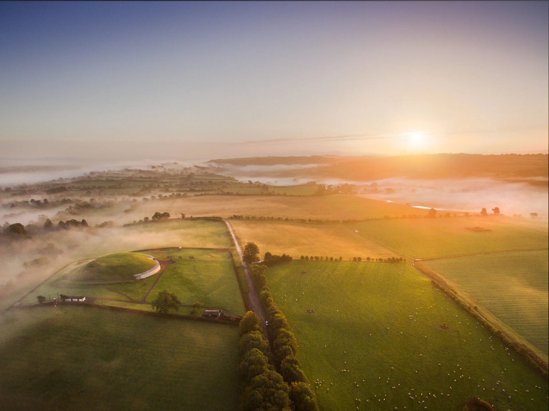 Newgrange from Above