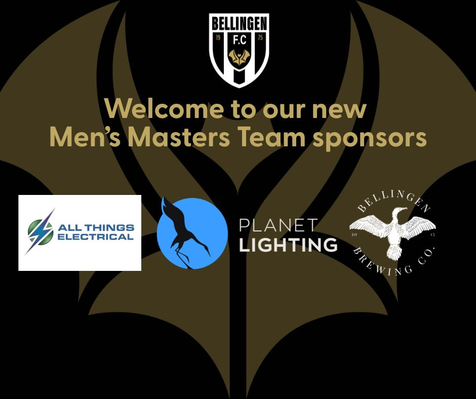 Welcome our new Master’s Mens sponsors