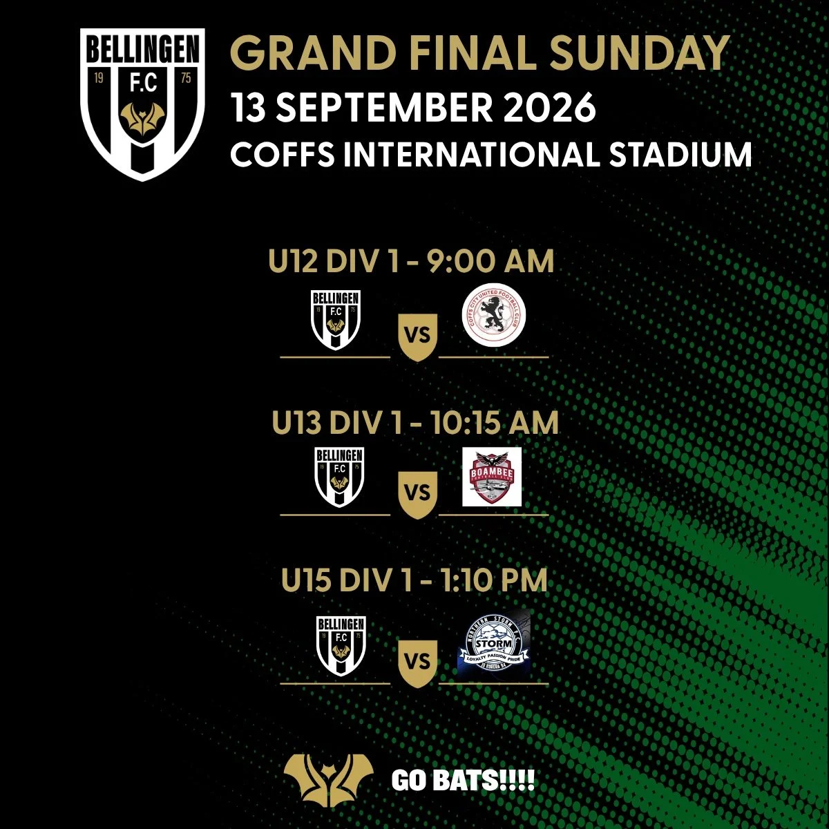 Grand Final Sunday!