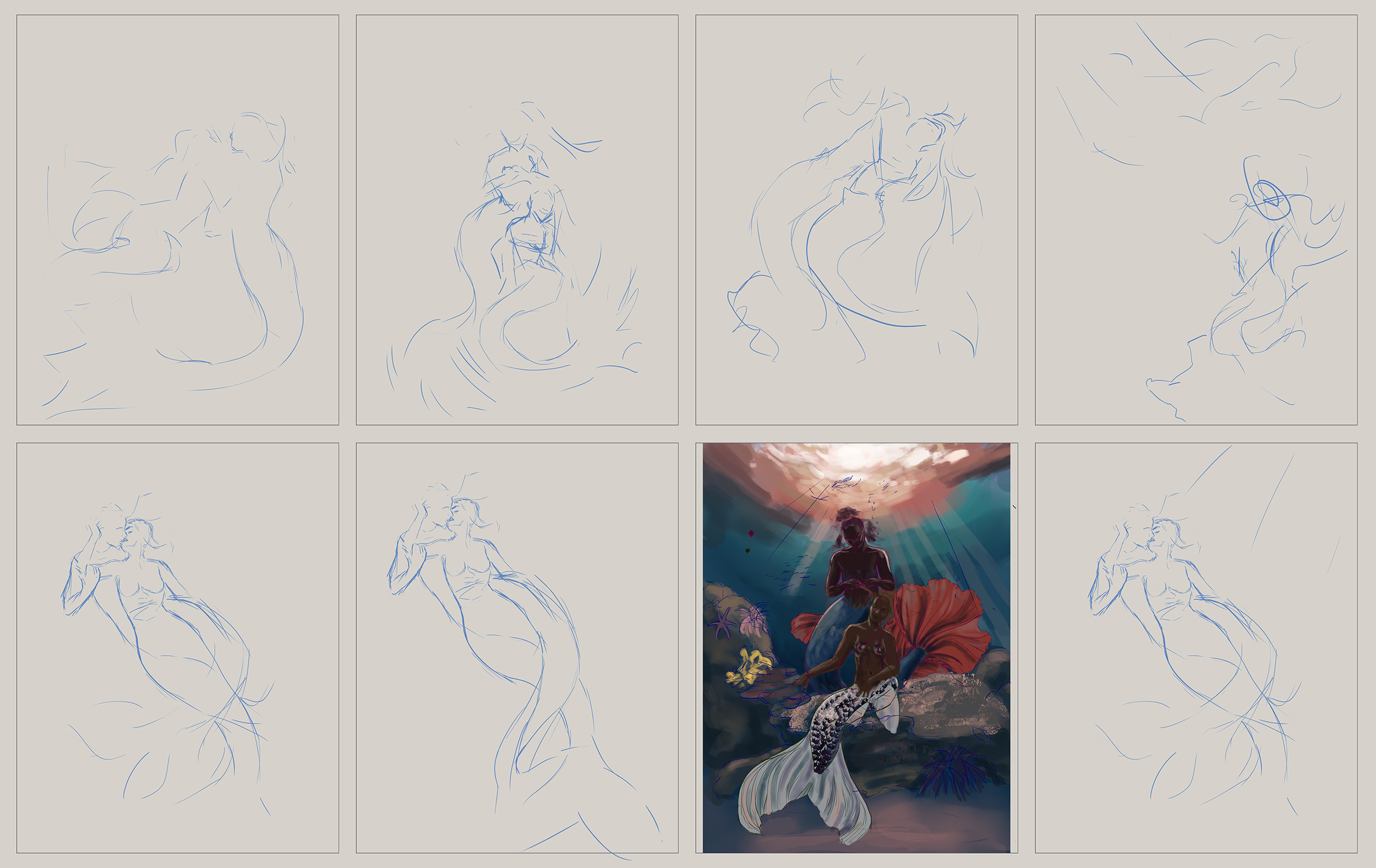 MerMay thumbnail ideas.