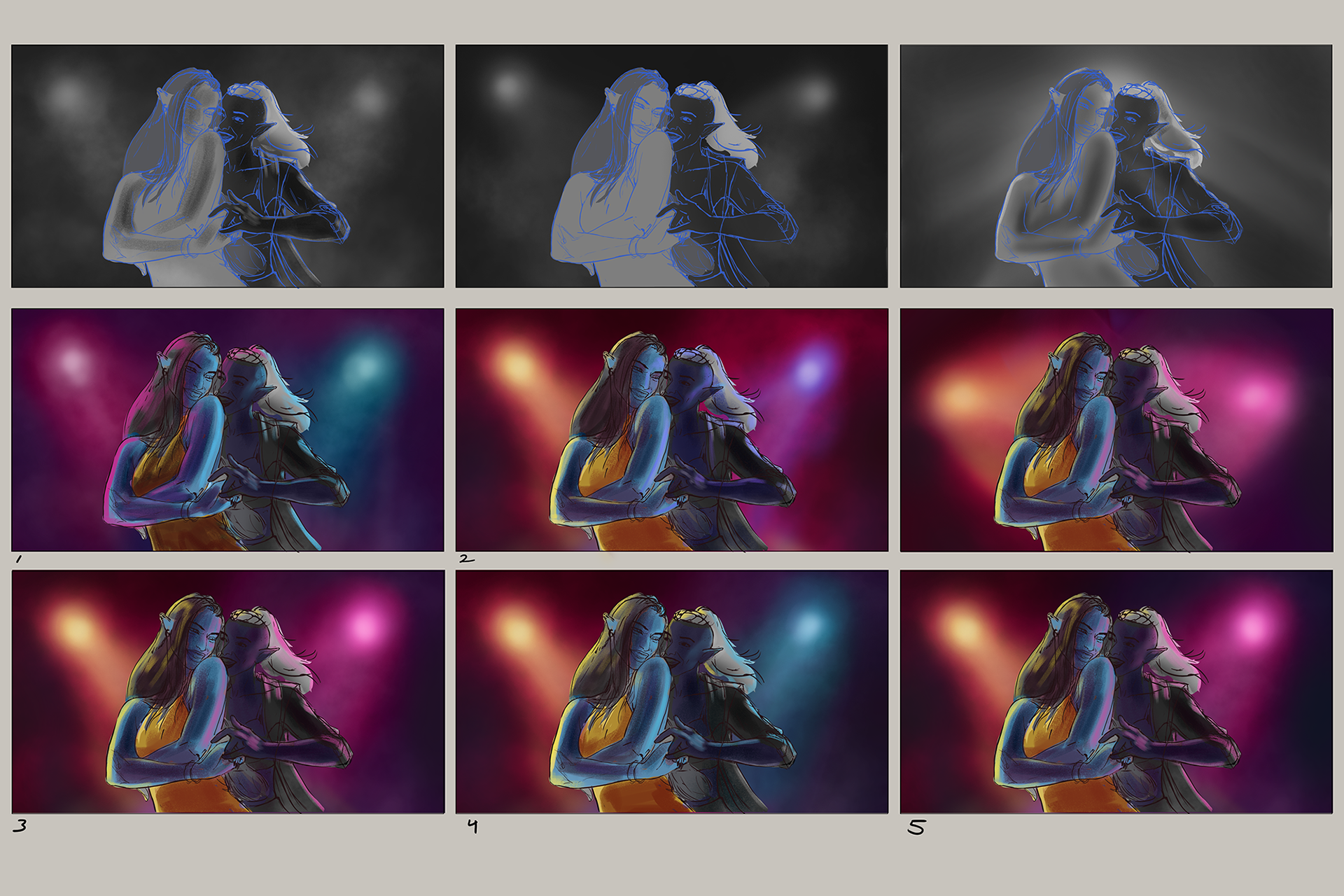 Light thumbnails
