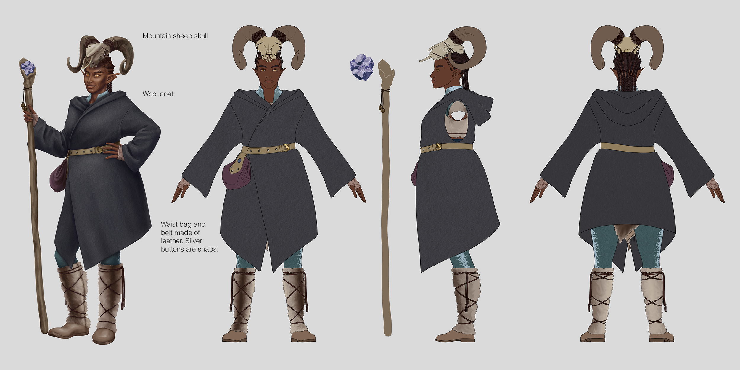 Turnaround with accessories
