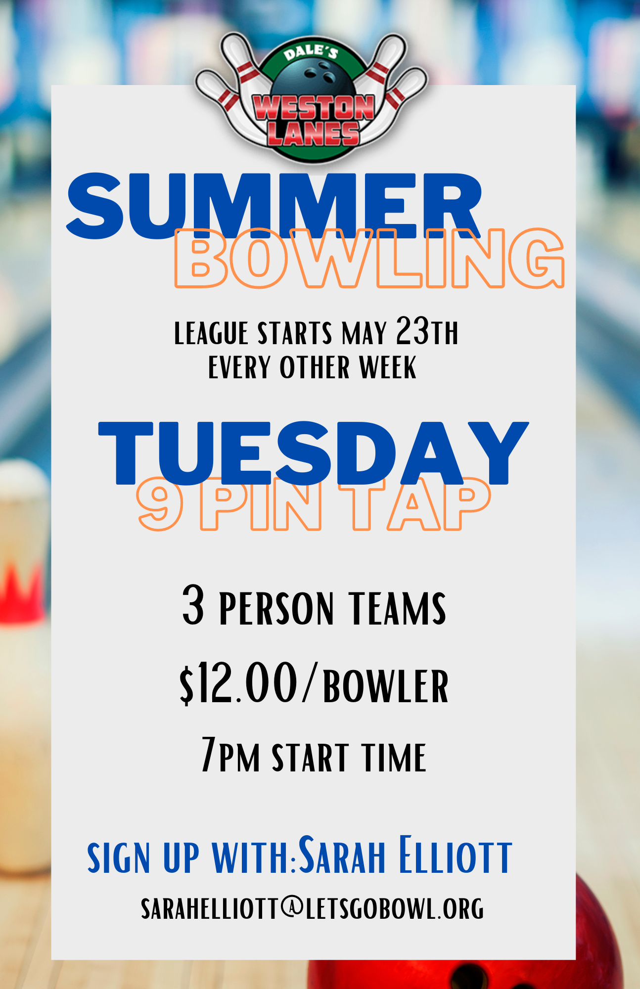Summer Sports — Weston Lanes