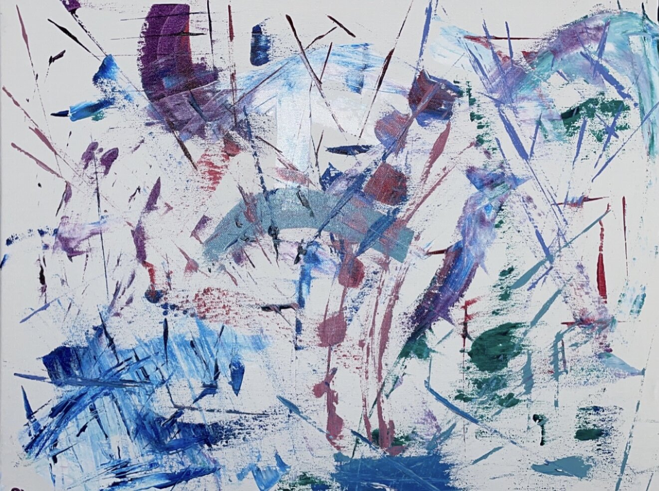 Just a Feeling ~ 20"x16" 