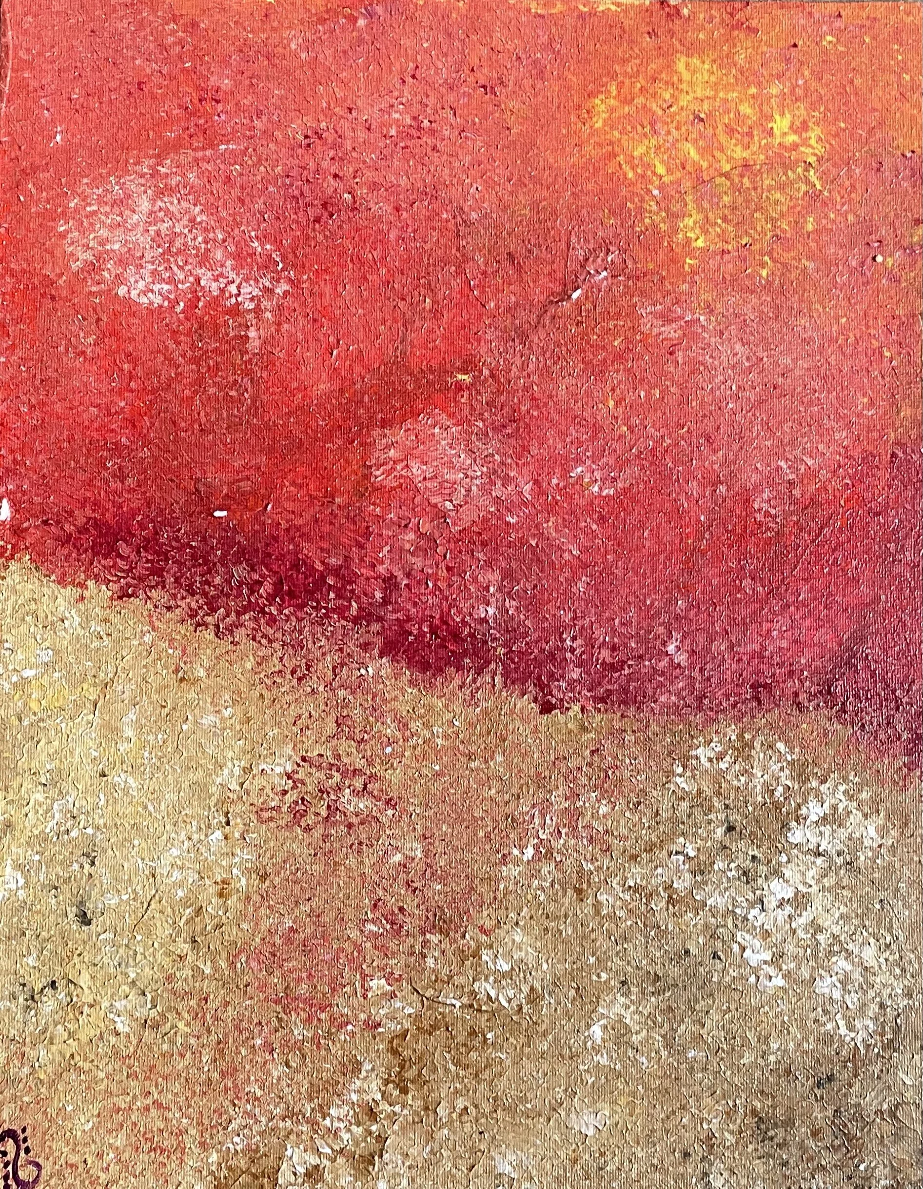 Desert Sun ~ 14"x11"