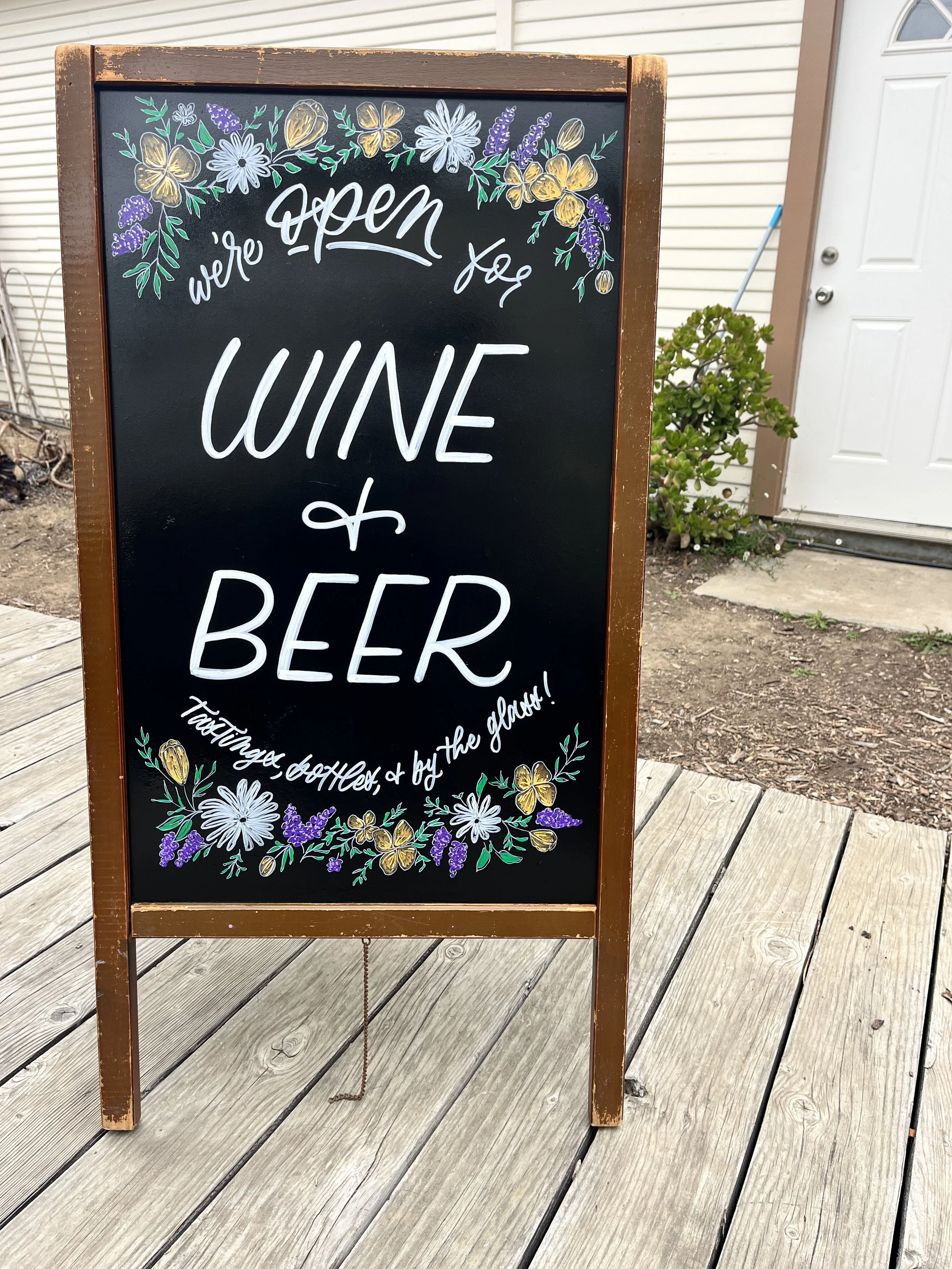 Chalk Signs & Murals | Create Impactful Signs Today — Letters to Berk