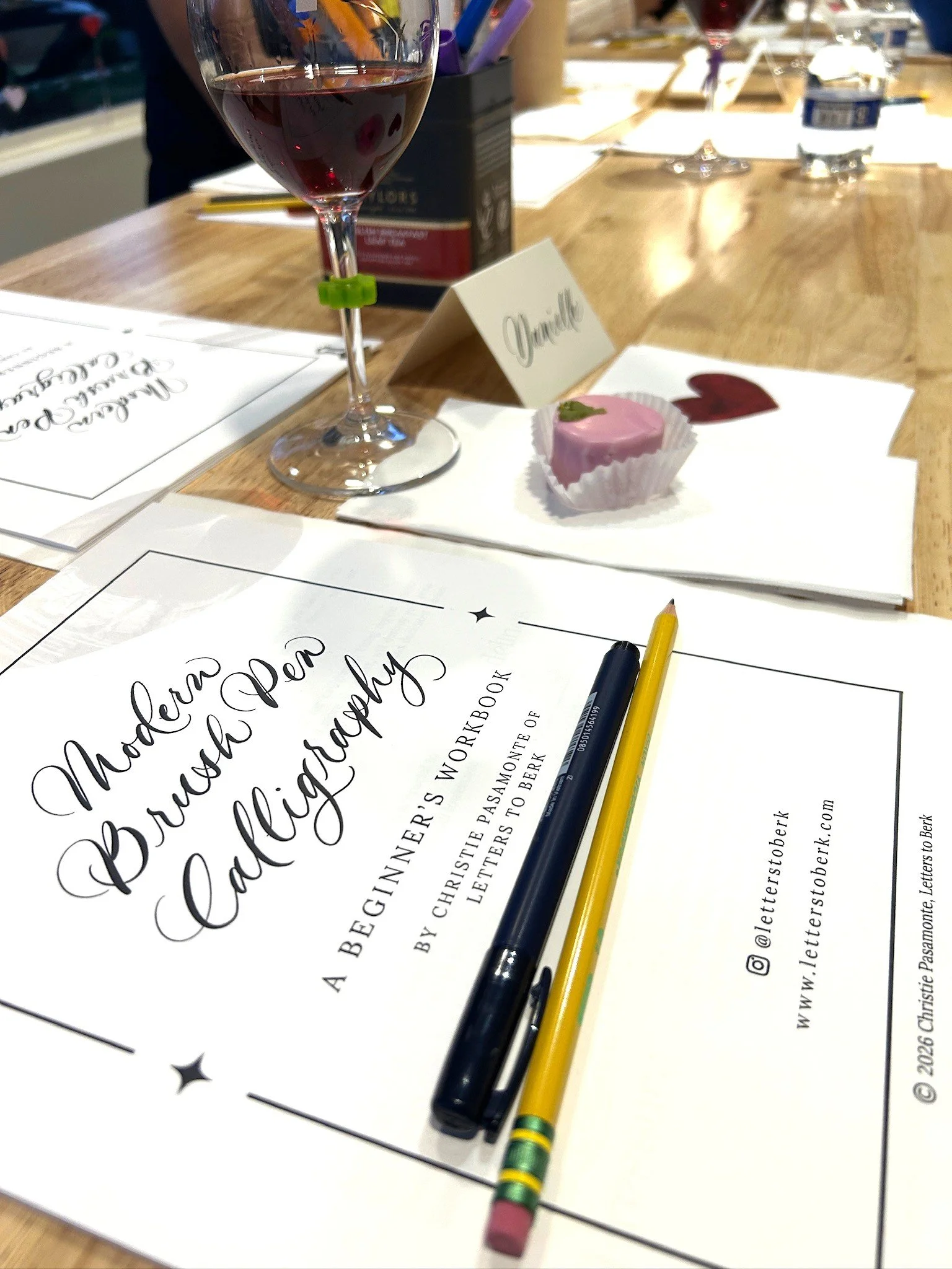Workshops | Join Calligraphy Workshops Today — Letters to Berk