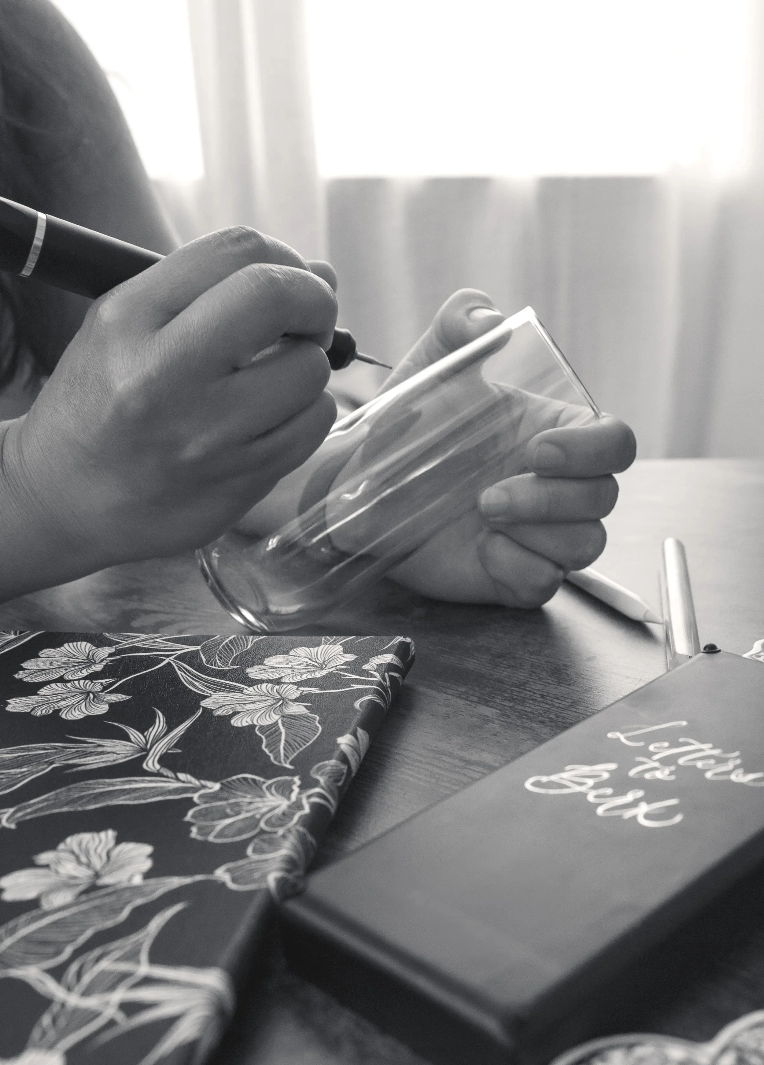 Live Event Calligraphy — Letters to Berk