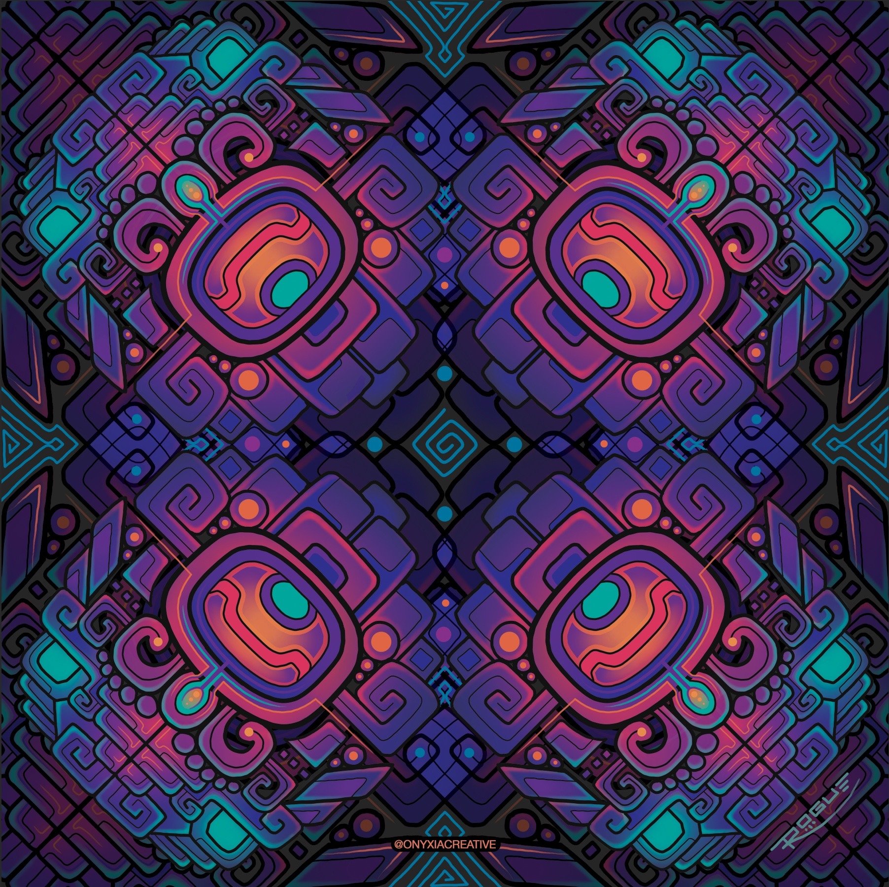 Alien Glyph (Purple Edition)