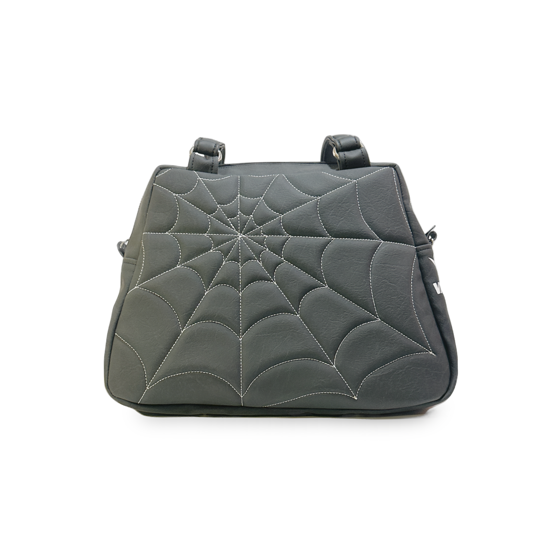 Carrara Black Spider web Pleat Bowler 9.png