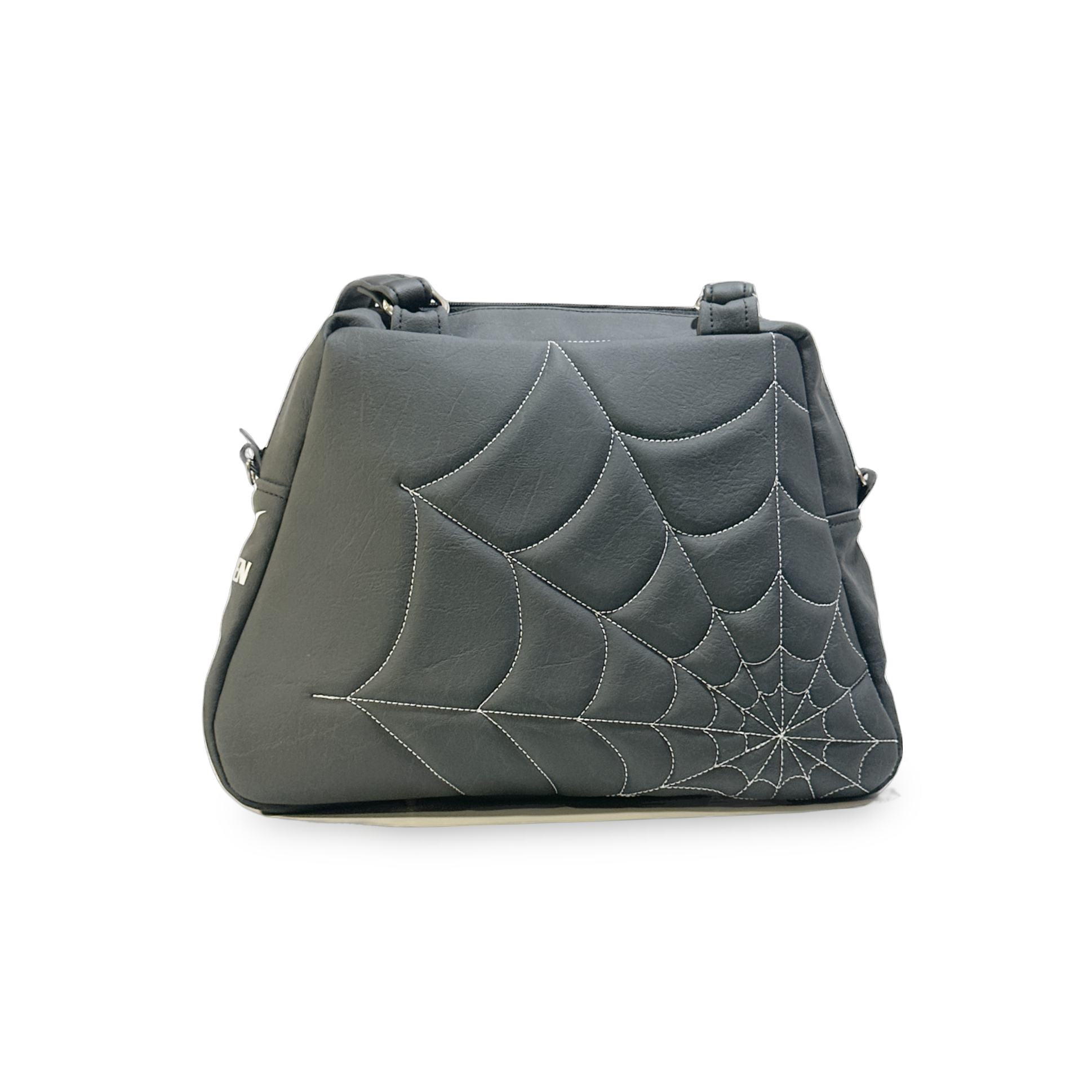 Carrara Black Spider web Pleat Bowler 10.png