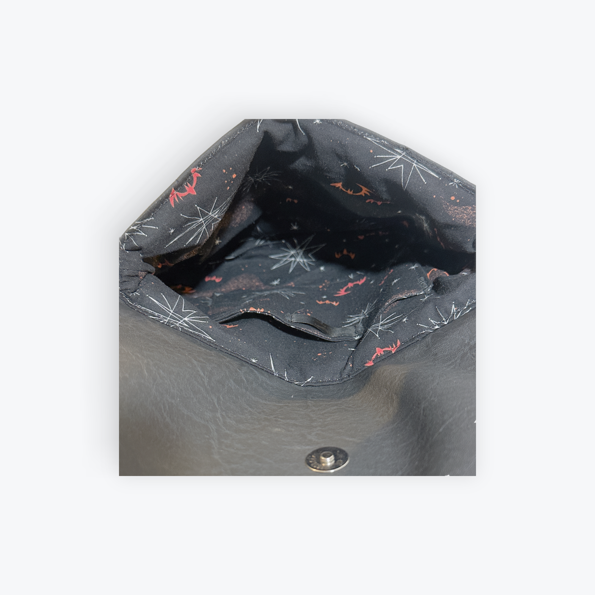 Spiderweb flap Carrara Black Clutch 6.png