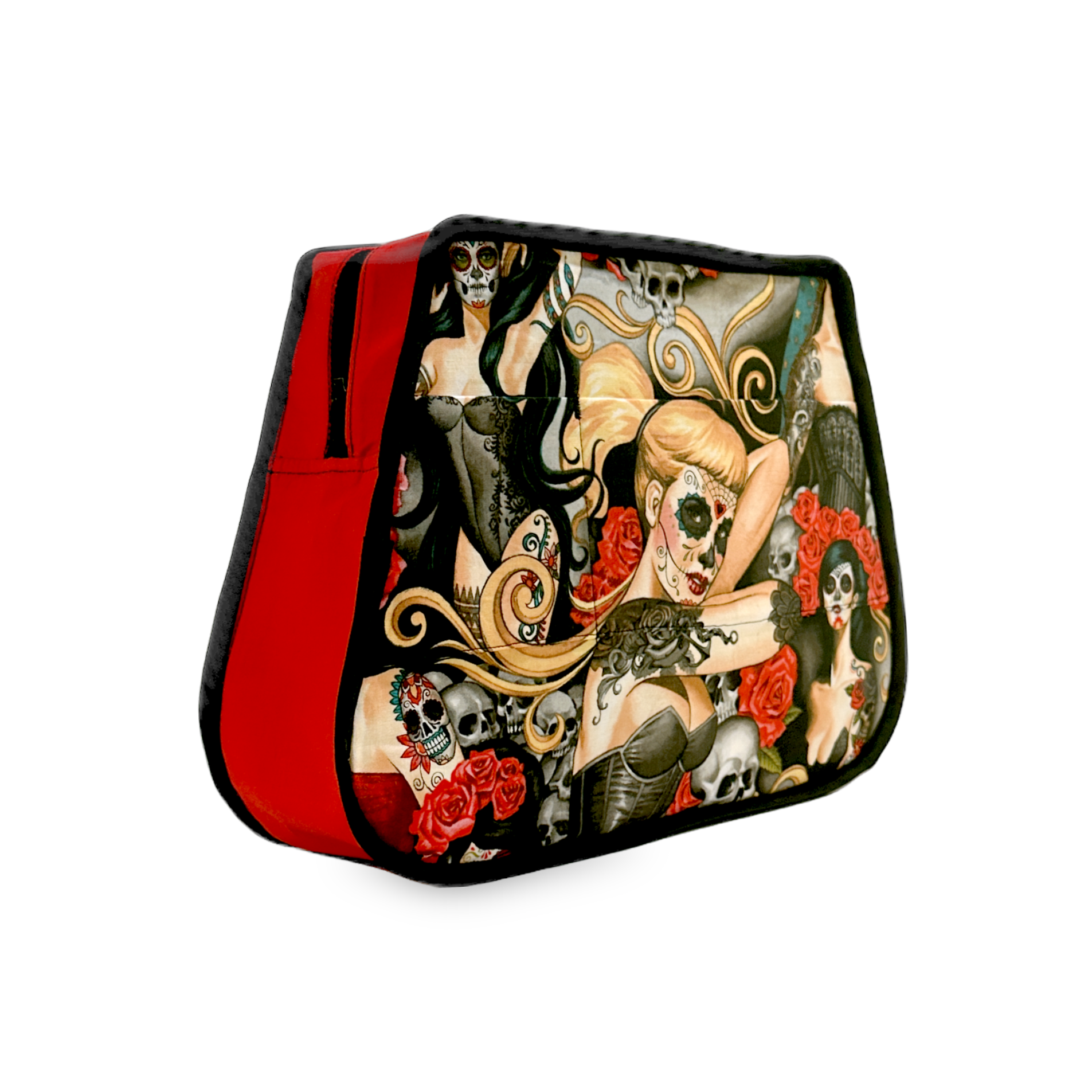 Carrara Black Spider web Pleat Bowler 4.png