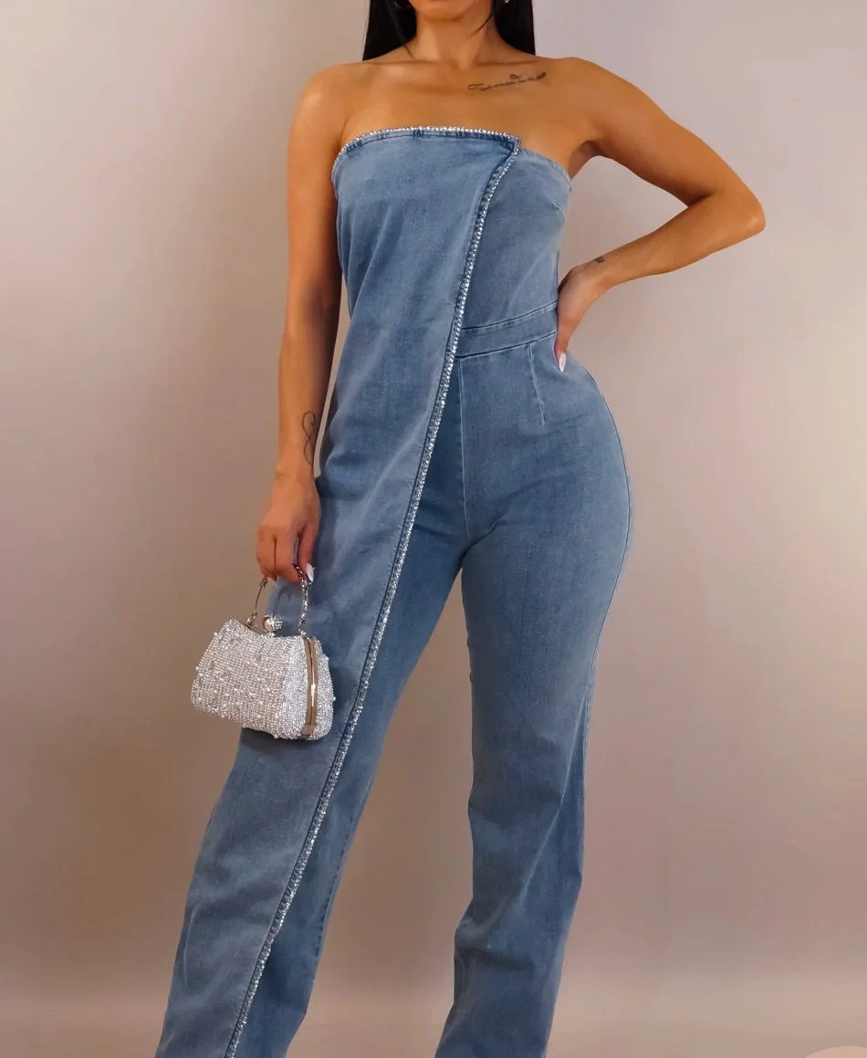 Two Hands to Heaven Demin jumpsuit