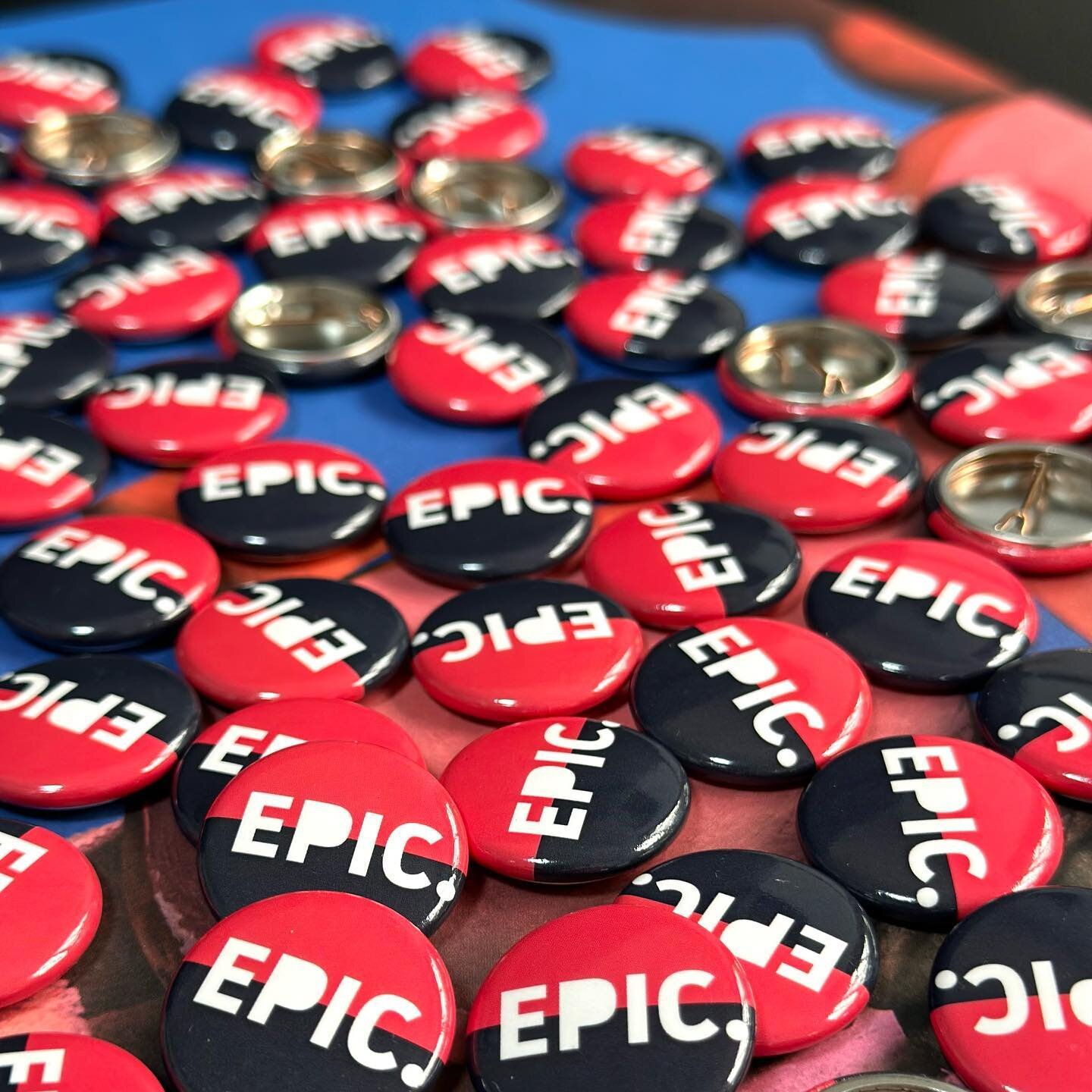 A bucketload of badges for EPIC - the Energy Powered Innovation Challenge with UNE SRI. EPIC invites people from varied backgrounds to come together with industry, technologists, students, community, researchers and investors to help solve key energy