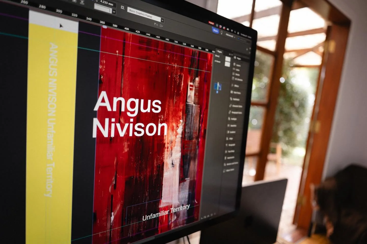 After seemingly endless deliberation on paper stock, typography, colour and layout designs, Angus Nivison &lsquo;Unfamiliar Territory&rsquo; is about to go to print. We&rsquo;ve been privileged working with an amazing artist and the team at Neram and