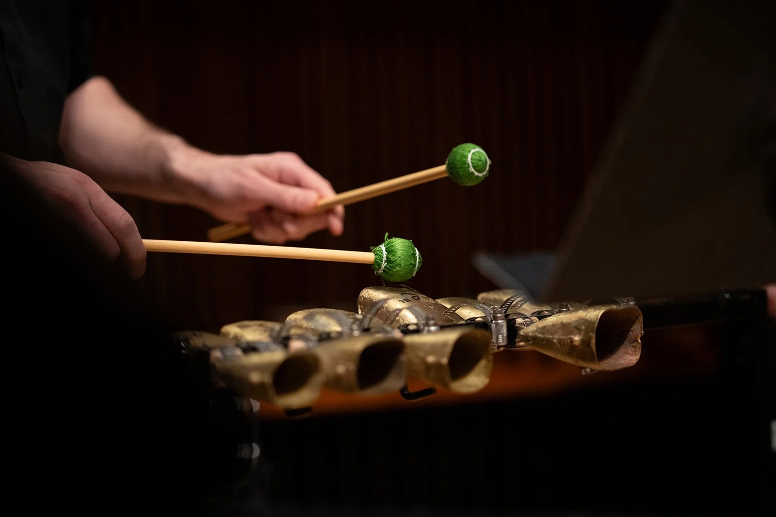 UMD Percussion Ensemble performs Rauschen
