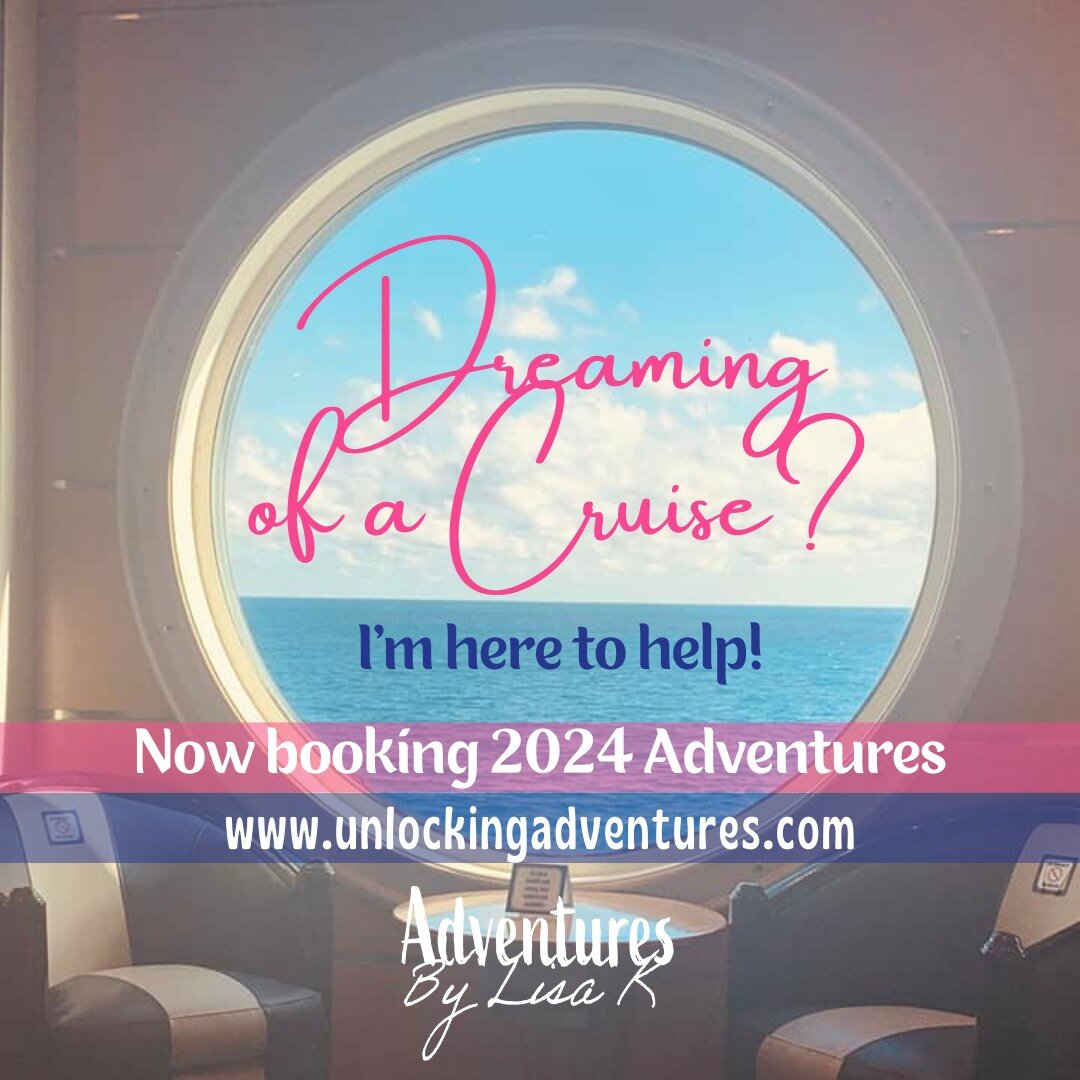 Reasons I love to cruise - it's like multiple adventures all on one trip! And now's the perfect time to book your 2024 cruise! Contact me to get started! 

#NCL #Disneycruiseline #royalcaribean #CelebrityCruises #carnivalcruises #cruise #vacation