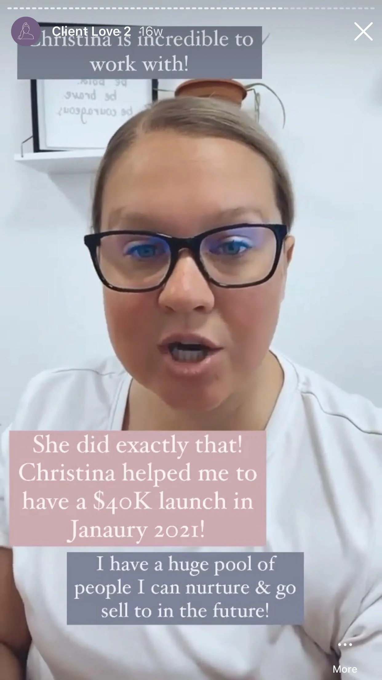 40k launch nurture audience