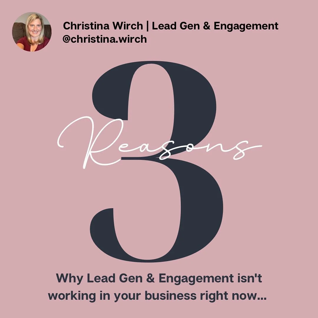 Waiting &amp; hoping that your dream clients will follow you, initiate a convo with you AND buy your offers is NOT going to create a sustainable, scalable biz! 😬
⠀⠀⠀⠀⠀⠀⠀⠀⠀
This doesn&rsquo;t magically happen! It takes intentionality, consistency &am