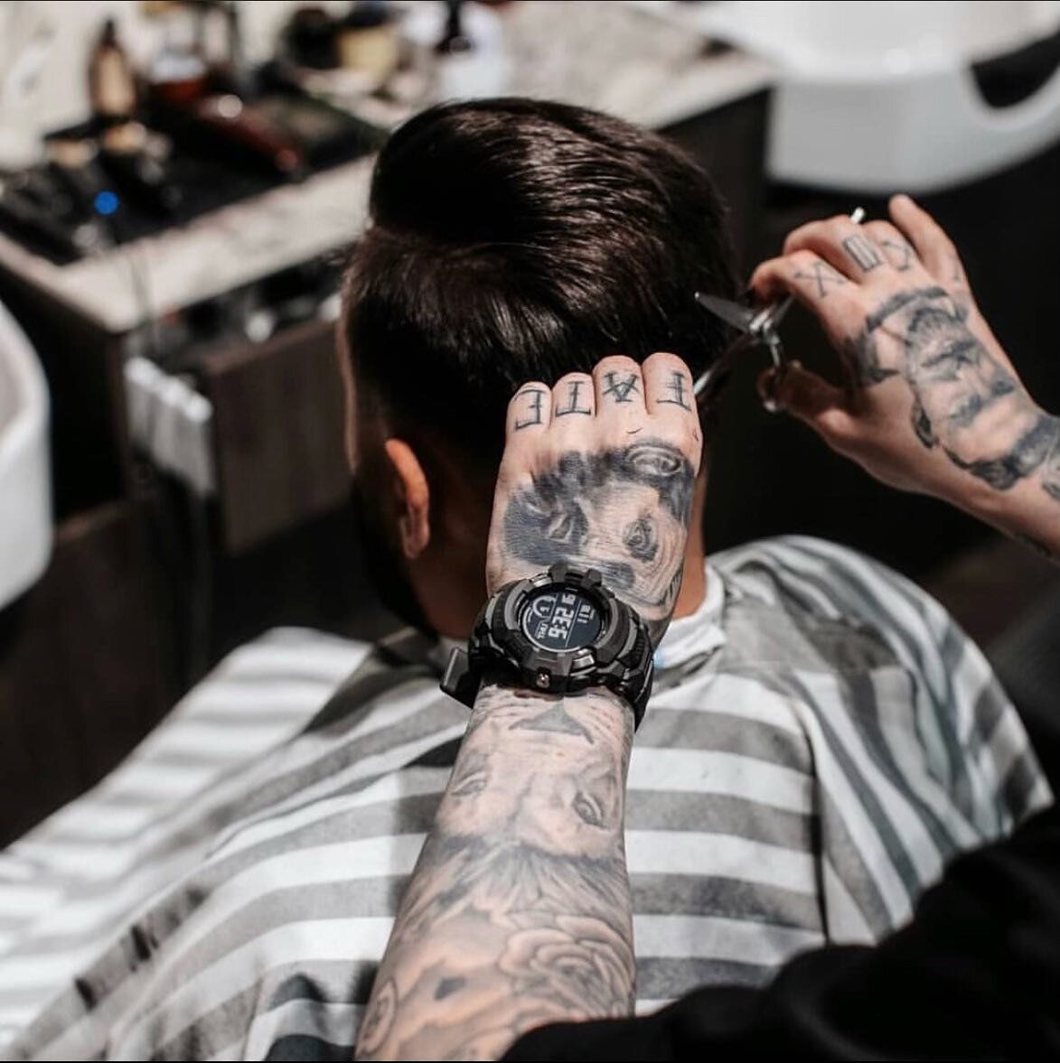 Commercial:: A still taken from an advert we featured in for @gshockoz. Featuring our owner @theorriblebarber  who was showcasing their new kettle