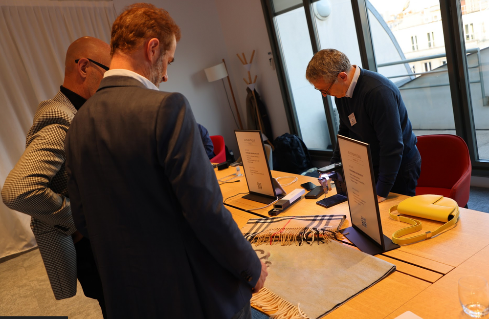 Simon P. Lock, CEO, The Ordre Group; Andrea Caputo, Head of Product, Authentique; Gautier Pigasse, Head of CSR &amp; Innovation Business Transformation, LVMH Beauty.