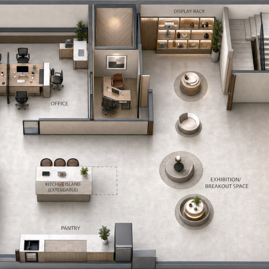 COMMERCIAL . 2023 | Soon Soon Showroom | Soon Soon Contractor |  INTERIOR DESIGN