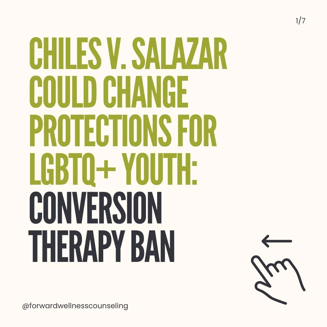 Conversion therapy is a harmful practice that has lasting effects on LGBTQ+ youth, increasing risks of depression, anxiety, and suicide.
⚖️ The Supreme Court case Chiles v. Salazar challenges Colorado’s ban on this practice for minors. The out