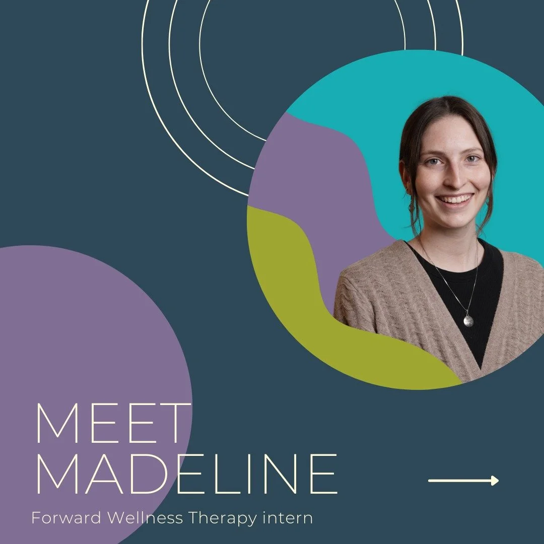 Looking for a supportive space to explore growth, healing, and connection? 💛
Madeline is a Forward Wellness Therapy intern who works with emerging adults and LGBTQIA+ clients, using a collaborative and somatic approach to help you connect more deepl