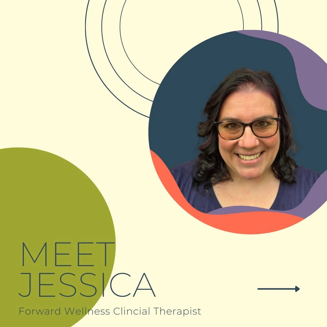 ✨ Meet Jessica, one of our compassionate clinical therapists at Forward Wellness.
She specializes in reproductive mental health, postpartum support, infertility, and anxiety/depression &mdash; while providing affirming care for the LGBTQIA+ community