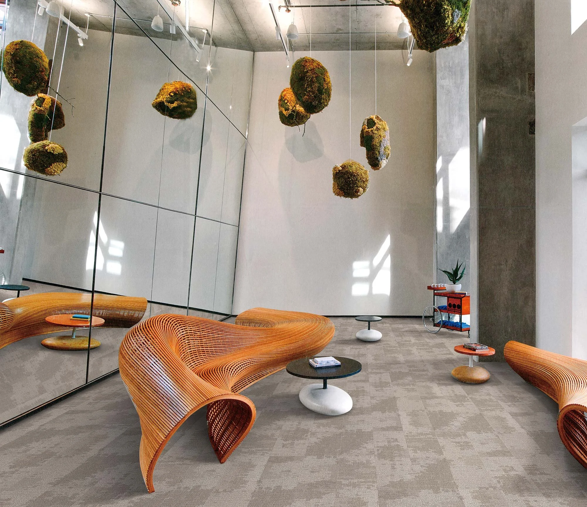 Airlay Geoform carpet planks